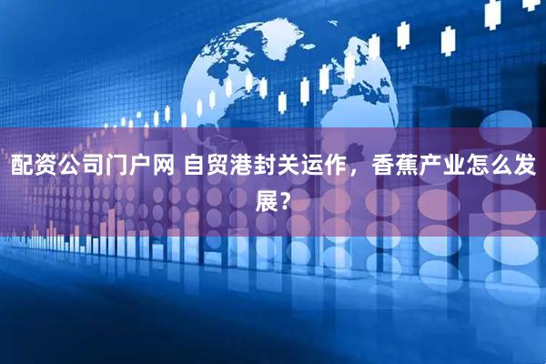 配资公司门户网 自贸港封关运作，香蕉产业怎么发展？